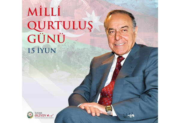 Birinci vitse-prezident Mehriban xanım Əliyeva 15 İyun - Milli Qurtuluş Günü ilə bağlı paylaşım edib